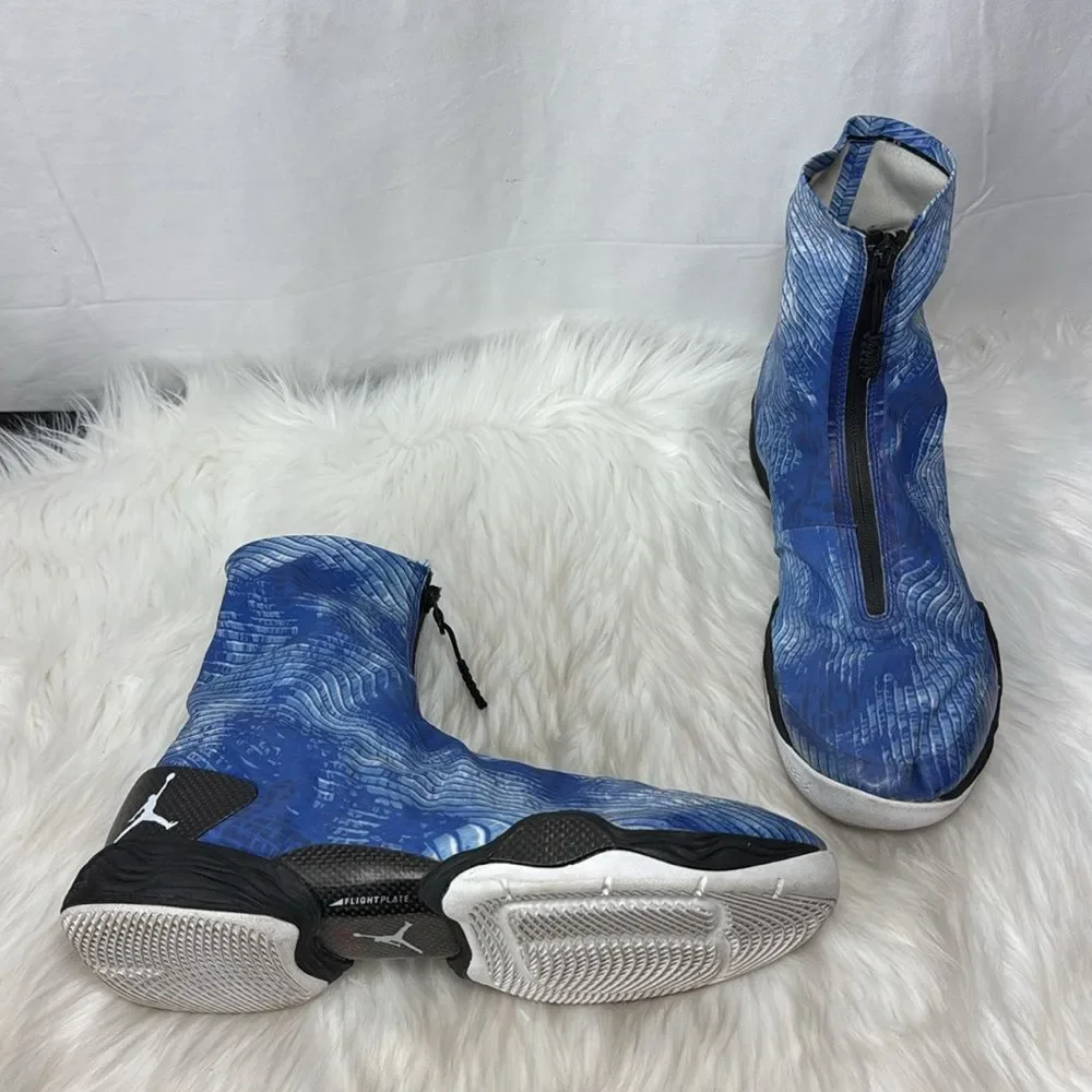 Nike‎ Air Jordan XX8 Men's Blue Camo Shoes Sz 12